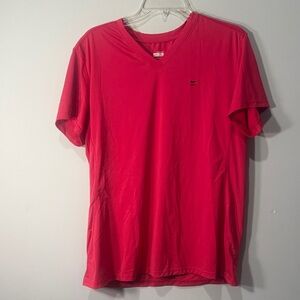 Nike Women's Bright Red V-Neck Tee